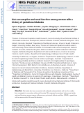 Cover page: Nut Consumption and Renal Function Among Women With a History of Gestational Diabetes