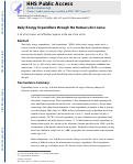 Cover page: Daily energy expenditure through the human life course