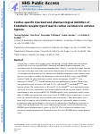 Cover page: Cardiac-specific knockout and pharmacological inhibition of Endothelin receptor type B lead to cardiac resistance to extreme hypoxia