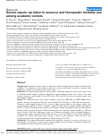 Cover page: Severe sepsis: variation in resource and therapeutic modality use among academic centers