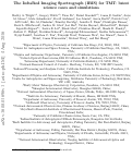 Cover page: The infrared imaging spectrograph (IRIS) for TMT: latest science cases and simulations