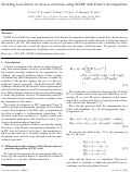 Cover page: Modeling laser-driven electron acceleration using WARP with Fourier decomposition