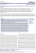 Cover page: Proliferative potential and response to nivolumab in clear cell renal cell carcinoma patients