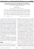 Cover page: Measurements of the Total and Differential Higgs Boson Production Cross Sections Combining the H→γγ and H→ZZ*→4ℓ Decay Channels at s=8 TeV with the ATLAS Detector