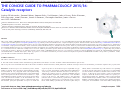 Cover page: The Concise Guide to PHARMACOLOGY 2015/16: Catalytic receptors.
