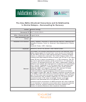 Cover page: The gray matter structural connectome and its relationship to alcohol relapse: Reconnecting for recovery