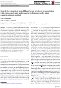 Cover page: Search for a standard model Higgs boson produced in association with a top-quark pair and decaying to bottom quarks using a matrix element method