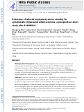 Cover page: Outcomes of tailored angioplasty and/or stenting for symptomatic intracranial atherosclerosis: a prospective cohort study after SAMMPRIS