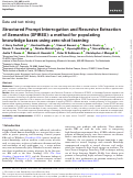 Cover page: Structured Prompt Interrogation and Recursive Extraction of Semantics (SPIRES): a method for populating knowledge bases using zero-shot learning