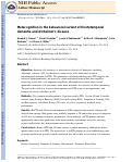 Cover page: Metacognition in the Behavioral Variant of Frontotemporal Dementia and Alzheimer’s Disease