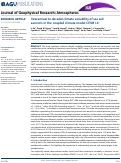 Cover page: Interannual to decadal climate variability of sea salt aerosols in the coupled climate model CESM1.0