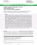 Cover page: Central Curation of Glasgow Outcome Scale-Extended Data: Lessons Learned from TRACK-TBI