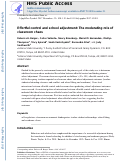 Cover page: Effortful control and school adjustment: The moderating role of classroom chaos