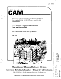 Cover page: 4.2 K Fracture Toughness of 304 Stainless Steel in a Magnetic Field