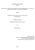 Cover page: Dietary profiles, organic food consumption, and urinary glyphosate levels in a cohort of postmenopausal women in Orange County, California