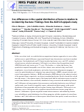 Cover page: Sex differences in the spatial distribution of bone in relation to incident hip fracture: Findings from the AGES-Reykjavik study