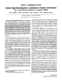Cover page: Human dopa decarboxylase: Localization to human chromosome 7p11 and characterization of hepatic cDNAs
