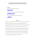 Cover page: Does Information Lead to More Active Citizenship? Evidence from an Education Intervention in Rural Kenya