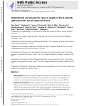 Cover page: Determinants and prognostic value of quality of life in patients with pancreatic ductal adenocarcinoma