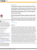 Cover page: Association between Stress Response Genes and Features of Diurnal Cortisol Curves in the Multi-Ethnic Study of Atherosclerosis: A New Multi-Phenotype Approach for Gene-Based Association Tests