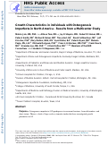 Cover page: Growth characteristics in individuals with osteogenesis imperfecta in North America: results from a multicenter study