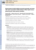 Cover page: Measurement of Mitral Leaflet and Annular Geometry and Stress After Repair of Posterior Leaflet Prolapse: Virtual Repair Using a&nbsp;Patient-Specific Finite Element Simulation