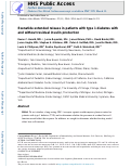 Cover page: Exenatide extended release in patients with type 1 diabetes with and without residual insulin production