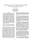 Cover page: Towards Fair Comparisons of Connectionist Algorithms through Automatically Optimized Parameter Sets