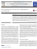 Cover page: HPV-associated disease of the anal canal: A pathology primer