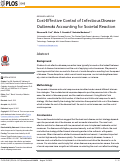 Cover page: Cost-Effective Control of Infectious Disease Outbreaks Accounting for Societal Reaction.