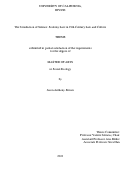 Cover page: The Jurisdiction of Silence: Sodomy Law in 19th Century Law and Culture