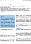 Cover page: Benign symmetric lipomatosis in the tongue: an uncommon case