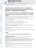 Cover page: Elevated cerebrospinal fluid Galectin-9 is associated with central nervous system immune activation and poor cognitive performance in older HIV-infected individuals