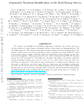 Cover page: ERRATUM: “AUTOMATED TRANSIENT IDENTIFICATION IN THE DARK ENERGY SURVEY” (2015, AJ, 150, 82)