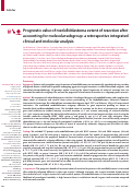 Cover page: Prognostic value of medulloblastoma extent of resection after accounting for molecular subgroup: a retrospective integrated clinical and molecular analysis