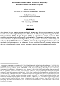 Cover page: Defensive Investments and the Demand for Air Quality: Evidence from the NOx Budget Program