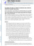 Cover page: Psychiatric Disorders in Children and Adolescents 24 Months After Mild Traumatic Brain Injury