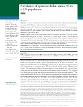 Cover page: Prevalence of spinocerebellar ataxia 36 in a US population