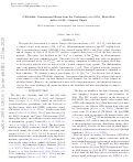 Cover page: GW190814: Gravitational Waves from the Coalescence of a 23 Solar Mass Black Hole with a 2.6 Solar Mass Compact Object