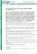 Cover page: The contribution of de novo coding mutations to autism spectrum disorder.