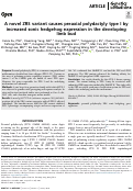 Cover page: A novel ZRS variant causes preaxial polydactyly type I by increased sonic hedgehog expression in the developing limb bud