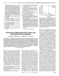 Cover page: Atmospheric Methyl Bromide (CH3Br) from Agricultural Soil Fumigations