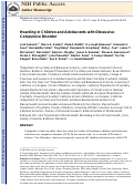 Cover page: Hoarding in children and adolescents with obsessive–compulsive disorder