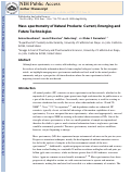 Cover page: Mass spectrometry of natural products: current, emerging and future technologies