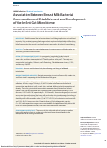 Cover page: Association Between Breast Milk Bacterial Communities and Establishment and Development of the Infant Gut Microbiome