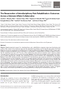 Cover page: The Resurrection of Interdisciplinary Pain Rehabilitation: Outcomes Across a Veterans Affairs Collaborative