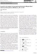 Cover page: Search for new physics in top quark production in dilepton final states in proton-proton collisions at s=13TeV