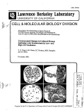 Cover page: Chromosomal Changes in Cultured Human Epithelial Cells Transformed by Low- and High-LET Radiation