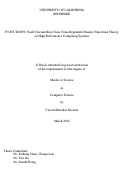 Cover page of FT-RT-TDDFT: Fault Tolerant Real-Time Time-Dependent Density Functional Theory on High Performance Computing Systems