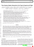 Cover page: Time-varying sodium absorption in the Type Ia supernova 2013gh⋆